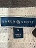 Karen Scott Stars Silver Pullover Sweater Size M - photo 7
