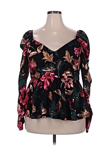 Emery Rose 3/4 Sleeve Blouse (view 1)