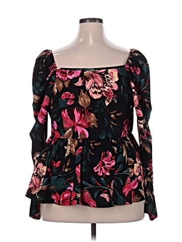 Emery Rose 3/4 Sleeve Blouse (view 2)
