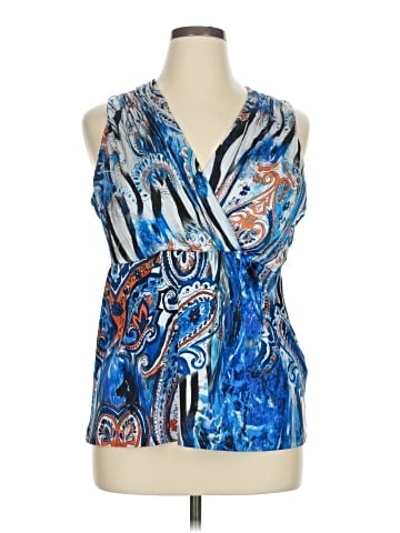 Essentials Sleeveless Blouse (view 1)