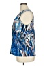 Essentials Blue Sleeveless Blouse Size XL - photo 5