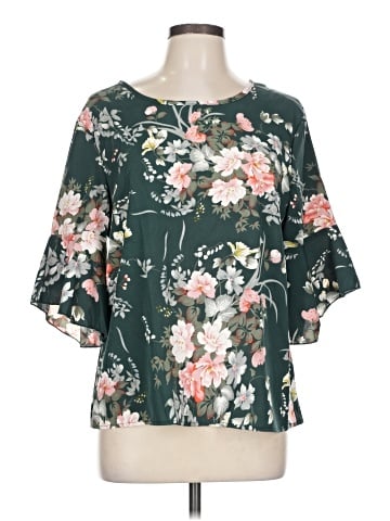 Shein 3/4 Sleeve Blouse (view 1)