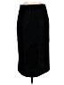 Topshop 100% Polyester Solid Black Formal Skirt Size 8 - photo 2