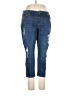 Jennifer Lopez Hearts Blue Jeans Size 16 - photo 1