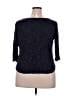 SJS Blue 3/4 Sleeve Top Size XL - photo 2