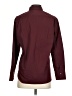 +J For Uniqlo 100% Cotton Solid Burgundy Long Sleeve Button-Down Shirt Size XXS - photo 2