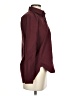 +J For Uniqlo 100% Cotton Solid Burgundy Long Sleeve Button-Down Shirt Size XXS - photo 4
