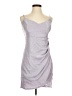 Crystal Doll 100% Polyester Gray Cocktail Dress Size 9 - photo 1