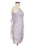 Crystal Doll 100% Polyester Gray Cocktail Dress Size 9 - photo 4