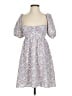 Storia 100% Polyester Floral White Casual Dress Size S - photo 1