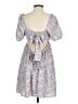 Storia 100% Polyester Floral White Casual Dress Size S - photo 2
