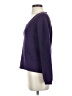 78 & Sunny 100% Polyester Solid Purple Pullover Sweater Size XS - photo 5