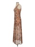 Louna Animal Print Brown Cocktail Dress Size XS - photo 5