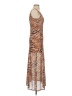 Louna Animal Print Brown Cocktail Dress Size XS - photo 4