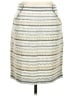 Tabitha Stripes Ivory Casual Skirt Size 4 - photo 1