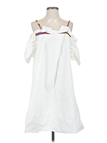Whit Casual Dress (view 1)
