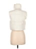 Fashion 100% Polyester Ivory Vest Size M - photo 2