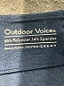 Outdoor Voices Blue Active Pants Size S - photo 5