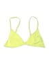 LA Hearts Yellow Swimsuit Top Size L - photo 1