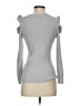 White House Black Market Gray Pullover Sweater Size S - photo 2