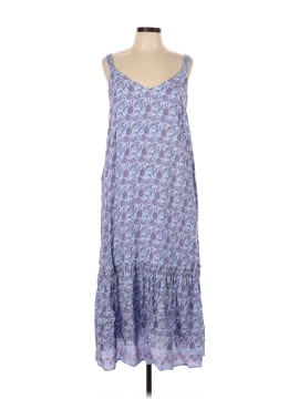 sachin and babi light blue dress Summer Denim Dress for Women - Casual, Fashionable, and Comfortable with Short Sleeves, Loose Fit, Slit Detail, Long Jeans
