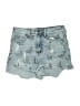 Guess Stars Blue Denim Shorts Size 24 waist - photo 1