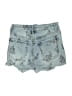 Guess Stars Blue Denim Shorts Size 24 waist - photo 2