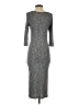 Just Fab Gray Casual Dress Size XS - photo 2