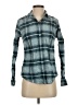 Orvis 100% Cotton Plaid Teal Long Sleeve Button-Down Shirt Size S - photo 1