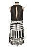 Eight Sixty 100% Polyester Graphic Black Casual Dress Size S - photo 2