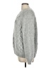 Aymara Gray Wool Pullover Sweater Size M - photo 5