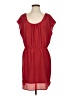 Alex + Alex 100% Polyester Solid Red Casual Dress Size S - photo 1