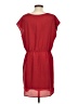 Alex + Alex 100% Polyester Solid Red Casual Dress Size S - photo 2