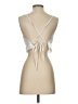 Shein White Sleeveless Blouse Size 4 - photo 2