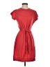 Assorted Brands Solid Red Pink Casual Dress Size free - photo 1