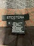 Etcetera Tweed Brown Dress Pants Size 6 - photo 7
