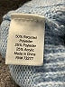 Croft & Barrow Chevron-herringbone Blue Pullover Sweater Size L - photo 8