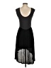 HEATHER Solid Black Cocktail Dress Size S (petite) - photo 2
