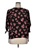 CeCe 100% Polyester Black 3/4 Sleeve Blouse Size 1X - photo 1