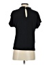 Stefanel 100% Polyester Black Short Sleeve Blouse Size XS - photo 2