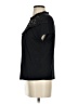 Stefanel 100% Polyester Black Short Sleeve Blouse Size XS - photo 5