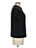 Stefanel 100% Polyester Black Short Sleeve Blouse Size XS - photo 4