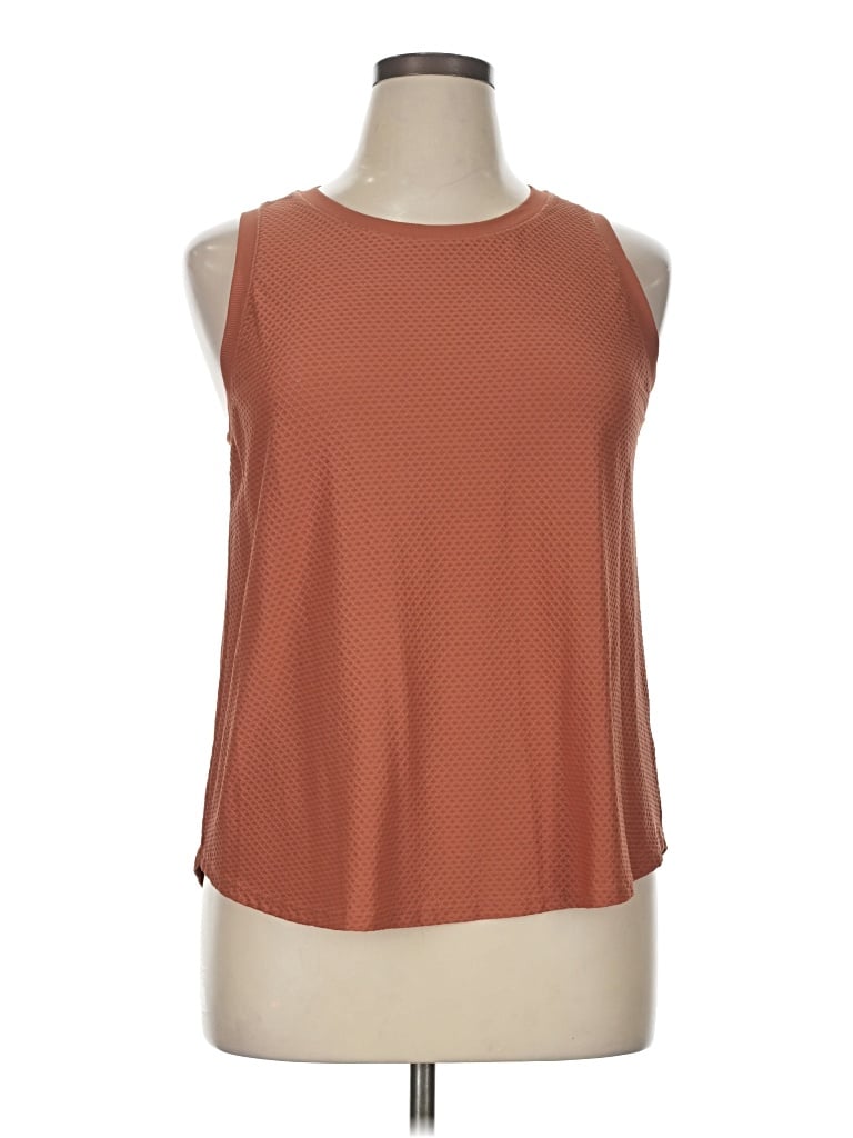 Pre-owned Calia Sleeveless T-shirt In Brown