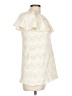 Judith March 100% Polyester Chevron-herringbone Ivory Casual Dress Size L - photo 4