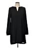 Tinley Road 100% Polyester Solid Black Casual Dress Size L (estimated) - photo 1