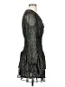 Aqua 100% Polyester Black Cocktail Dress Size XS - photo 4