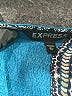 Express 100% Rayon Graphic Teal Casual Dress Size XS - photo 7