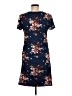 Nine Britton Floral Blue Casual Dress Size M - photo 2