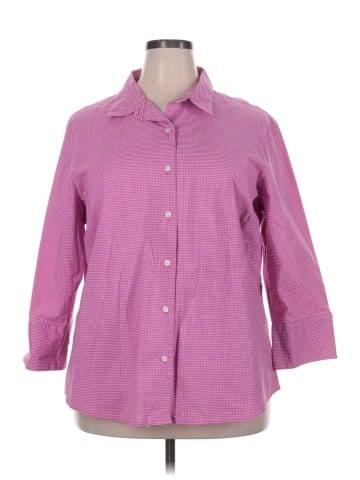 Genuine Sonoma Jean Company 3/4 Sleeve Button-Down Shirt (view 1)