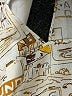Unbranded Print Yellow Cocktail Dress Size XXS (estimated) - photo 7